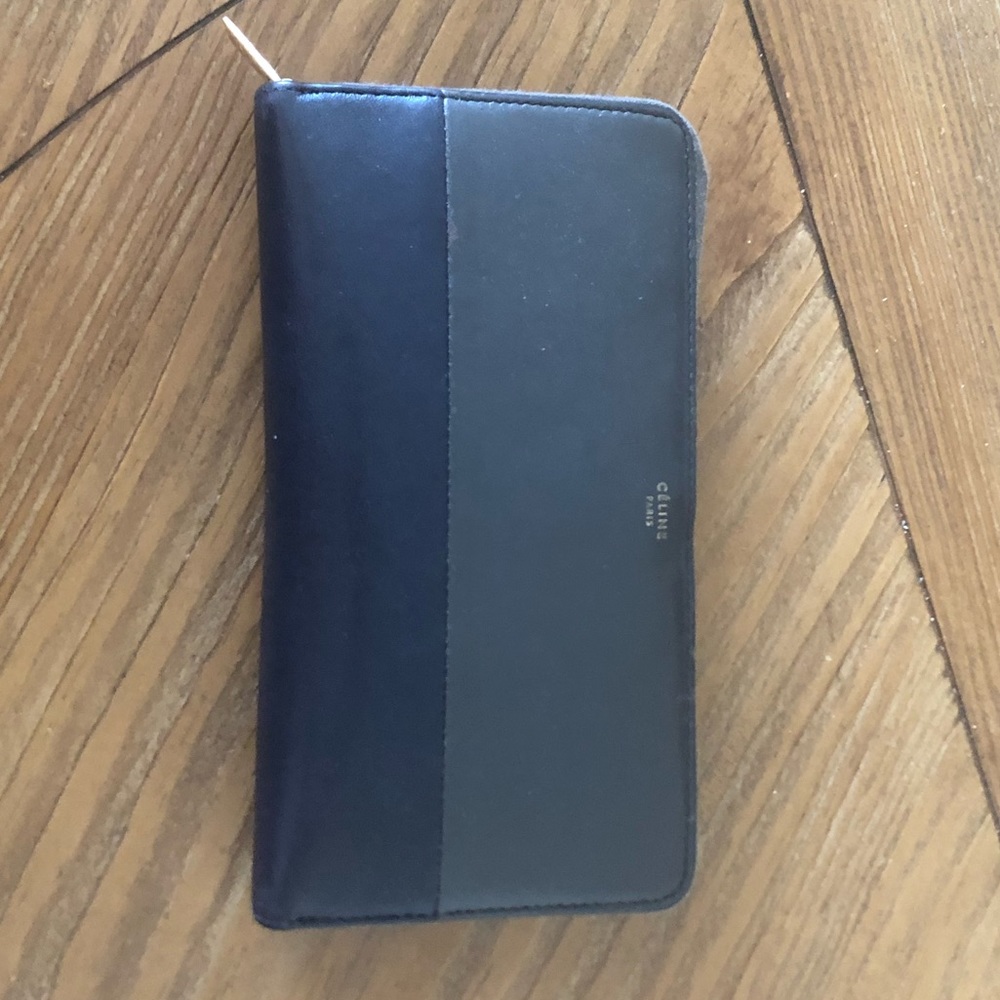 Celine Two Tone Bifold Wallet